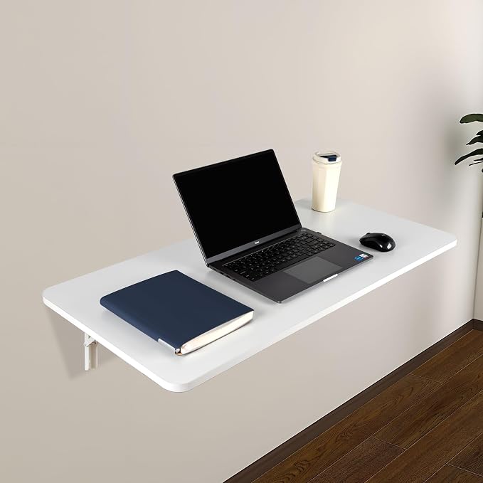 Wall Mounted Folding Table 47.2”L x 19.7”W, Laundry Folding Table - Image 9