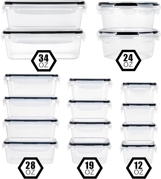 32 Piece Food Storage Container - Image 3