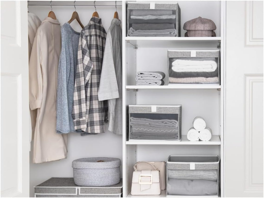 StorageWorks Closet Storage Bins, Large Storage Baskets - Image 3