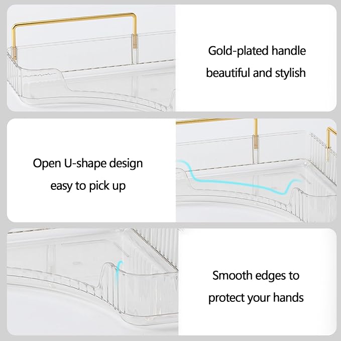 3-Tier Corner Bathroom Counter Organizer – Storage Shelf - Image 3