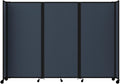 Versare Room Divider 360 Portable Wall Partition | Folding Panels | Large by VERSARE