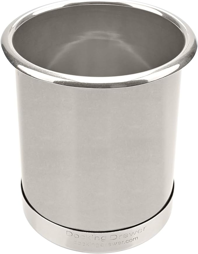 Docking Drawer 5" Stainless Steel Canister by DockingDrawer