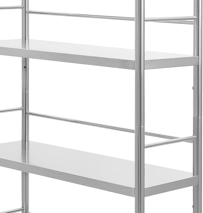 5-Tier Adjustable Rack Storage, Heave Duty Shelf Storage Unit Up to 22lb Each - Image 7