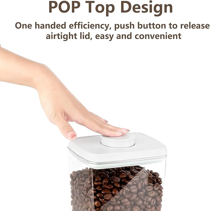 Pop Food Storage Containers Set Large Airtight Food Storage Containers - Image 2