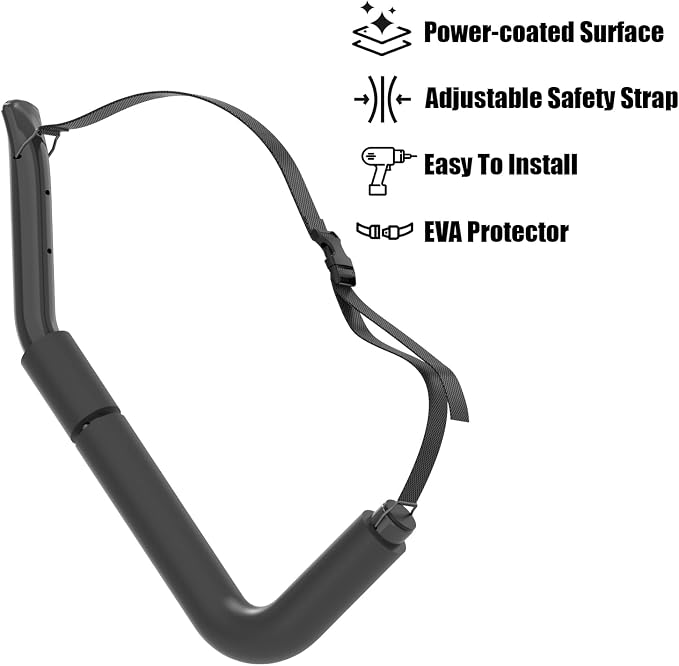 UNITEDPOWER Kayak Storage Racks, Heavy Duty Garage Hangers, Jumbo Wall Hooks - Image 4