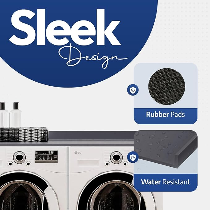 OfficeSimpli Large Washer Dryer Countertop 30 x 58 - Image 9