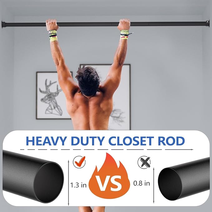 Closet Rod, 17 to 97 Inch Closet Rods - Image 2