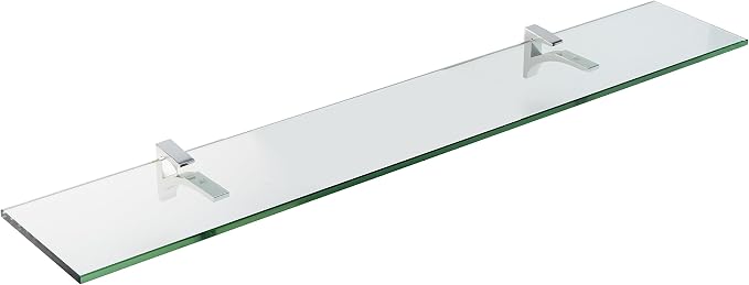 Spancraft Glass C-10x21-Chrome Cardinal Glass Shelf by Spancraft