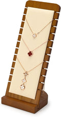 Oirlv Solid Wood Necklace Organizer Showcase Necklace Display Stand Jewelry by Oirlv