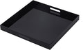 Black Oversize Acrylic Serving Tray by DesignwithPracticality