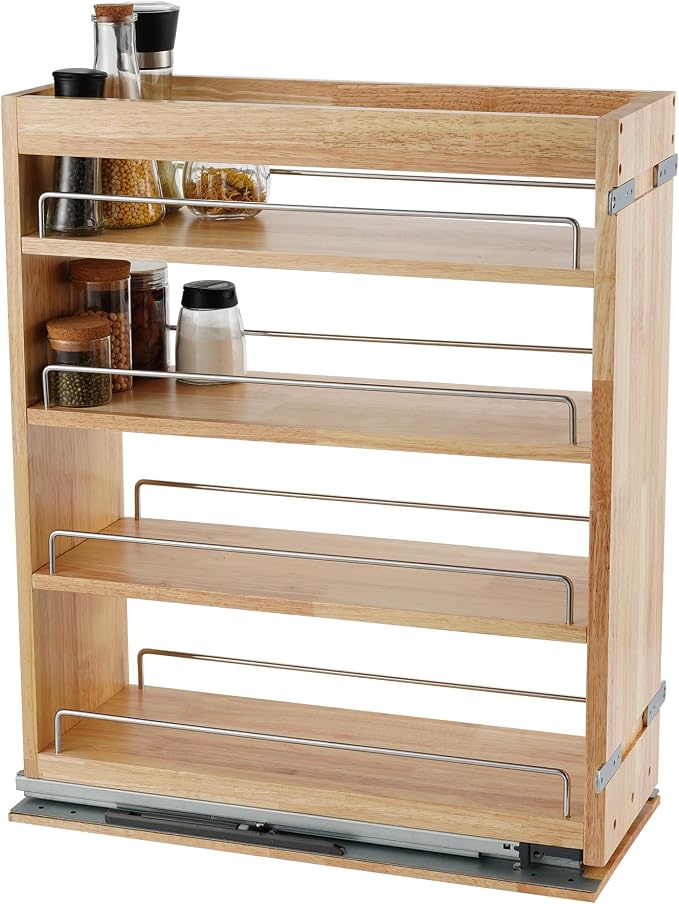 DINDON Pull Out Spice Rack Cabinet Organizer - Image 8