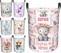 Custom Name Laundry Hamper, Personalized Laundry Baskets by PersonalizedGift