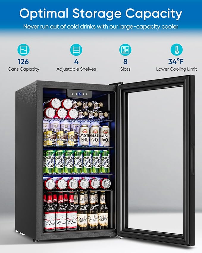 Beverage Refrigerator and Cooler - Image 2