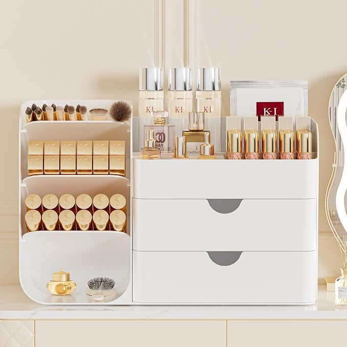 Makeup Organizer with Brush Holder - Image 3
