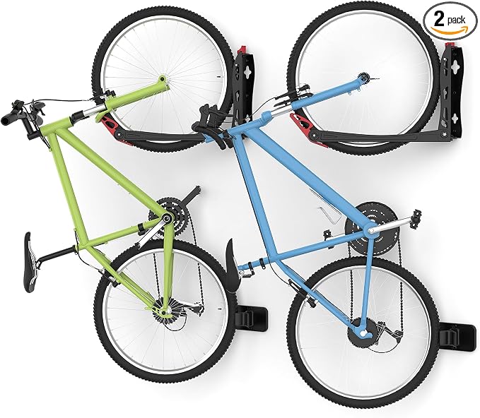 WALMANN BIKEPAL No Lifting Wall Mount Swivel Bike Rack, Vertical Bike Wall by WALMANN