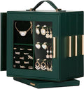 Homde Christmas Gifts Jewelry Box 360° Rotating, Necklace Earring Organizer by Homde