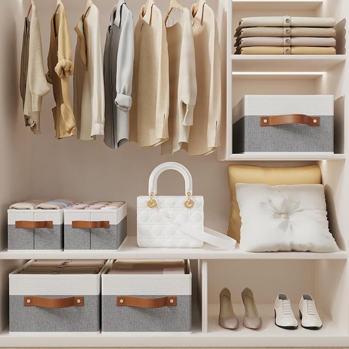 OUTBROS Storage Bins, Foldable Storage Baskets - Image 3