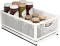Sliding Cabinet Basket Organizer Drawer Self Adhesive Slide out Pantry Shelves by ULIKEUS