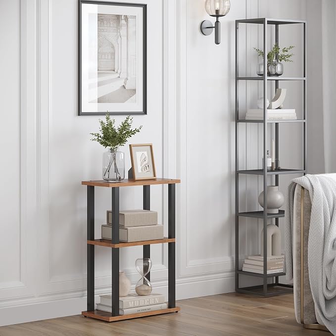 TUTOTAK Small Side Table, Narrow End Table, Bedside Table, Couch Side Table - Image 5