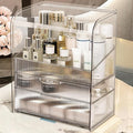 Makeup Storage Organizer Box Large Cosmetic Display Cases Dustproof and by PLINJOY