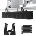 No Drill Under Desk Cable Management Tray by PUTILSENMOUNT