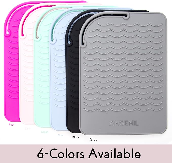 ANGENIL Flat Iron Silicone Mat and Travel Case - Image 6
