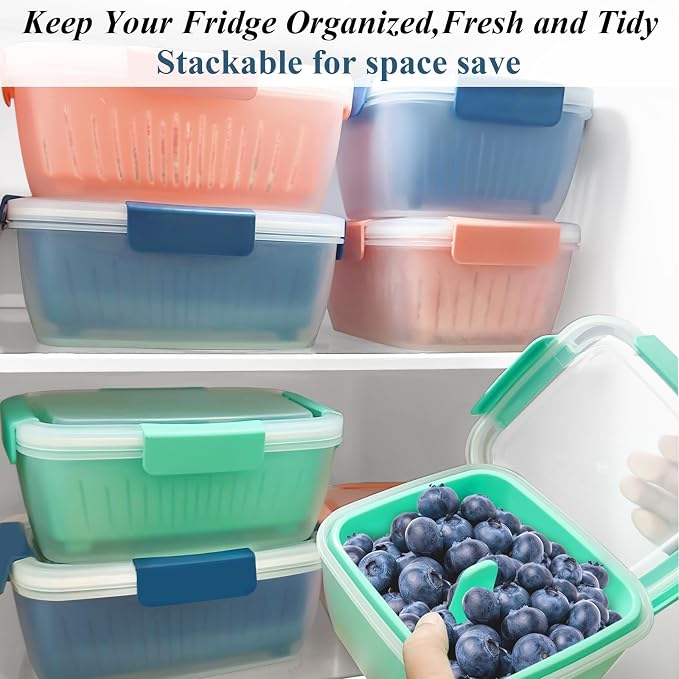 50oz Berry Keeper Fruit Storage Container - Image 8