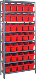 Quantum Storage Systems 1875-SB804RD Solid Heavy Duty 8 Shelves 35 STORE-MAX by QuantumStorageSystems