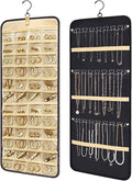 Bloss Hanging Jewelry Organizer-48 Pockets Dual-Sided Hanging Jewelry by Bloss
