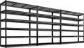 REIBII 60" W Garage Shelving, 3000LBS Storage Shelves, 6 Tier Heavy Duty by REIBII