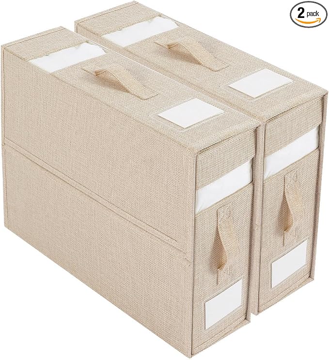 Linen Closet Organizers and Storage by DYNAIZER