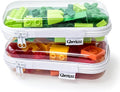 Clear Hard Zipper Case for Storage, Durable Clear Zipper Pouches, Hard Plastic by Gberlczz