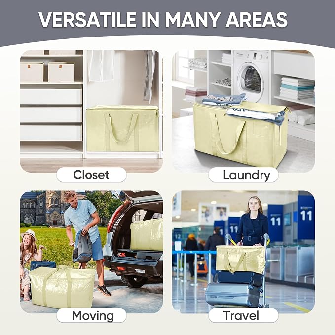 TICONN 2 Pack Extra Large Moving Bags - Image 9