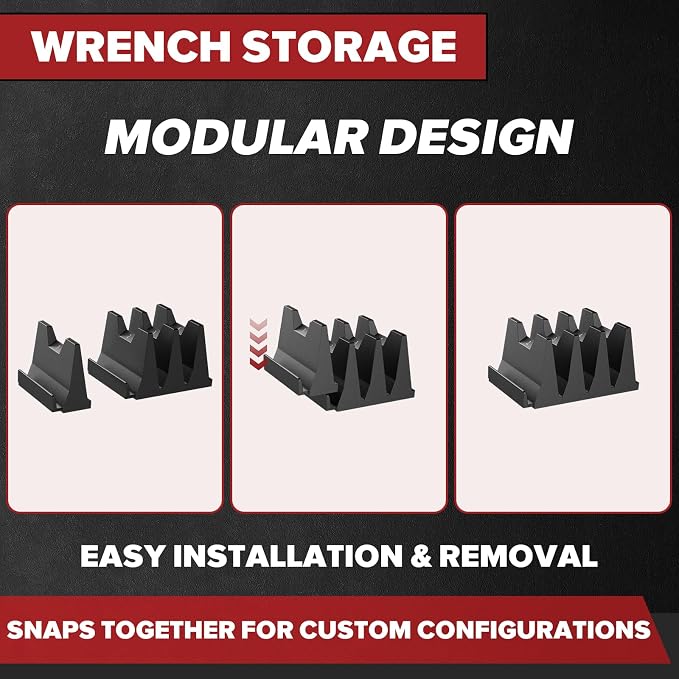 40PCS Modular Wrench Organizer Wrench Holder - Image 4