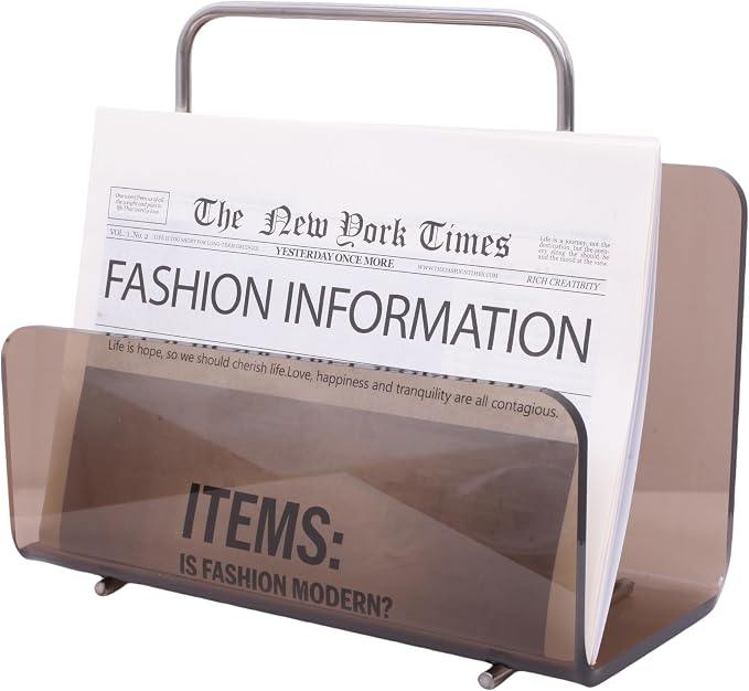 Magazine Holder, Tabletop Display Stand by BrilliantChoice