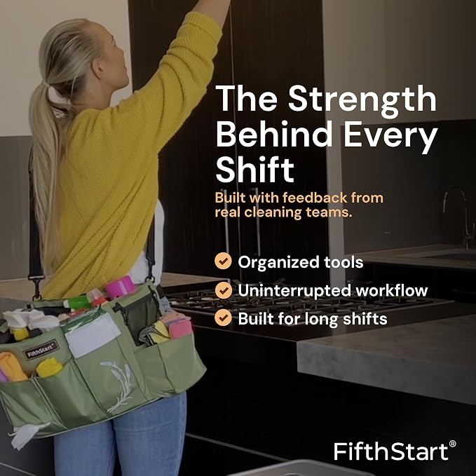 FifthStart Multiuse Cleaning Caddy - Image 7