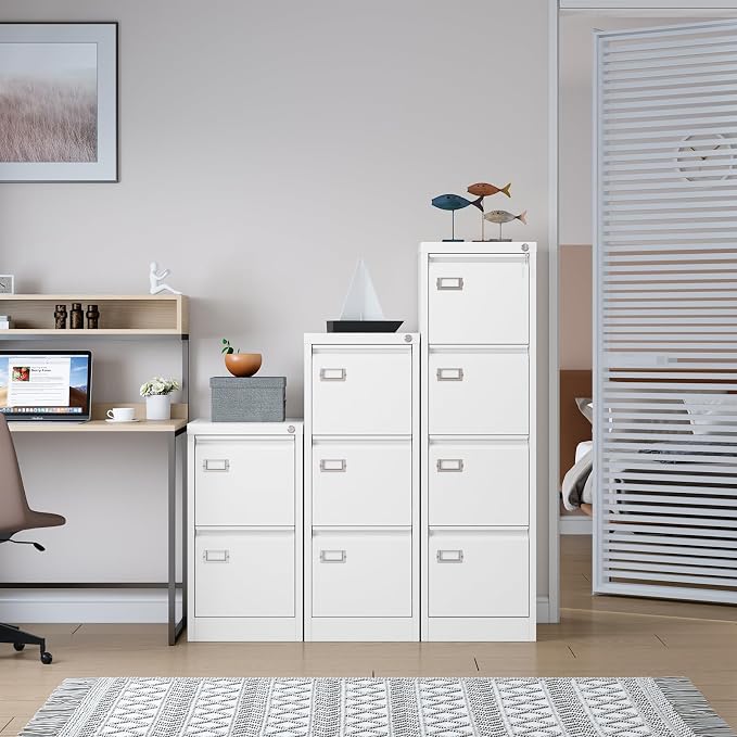 SISESOL 3 Drawer File Cabinet - Image 4