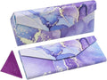 Foldable Glasses Case, Magnetic PU Leahter Sunglasses Case, Cute Hard Shell by FLYINGMAGE
