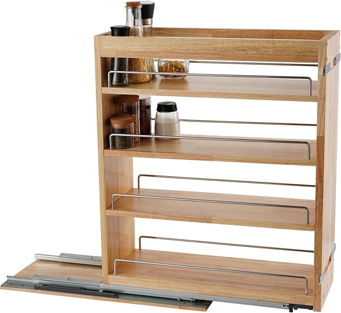 DINDON Pull Out Spice Rack Cabinet Organizer - Image 9