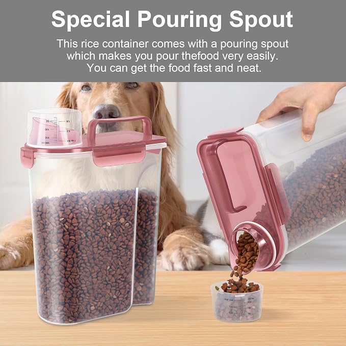 5Lbs/6Qt Airtight Pet Storage Container - Image 5