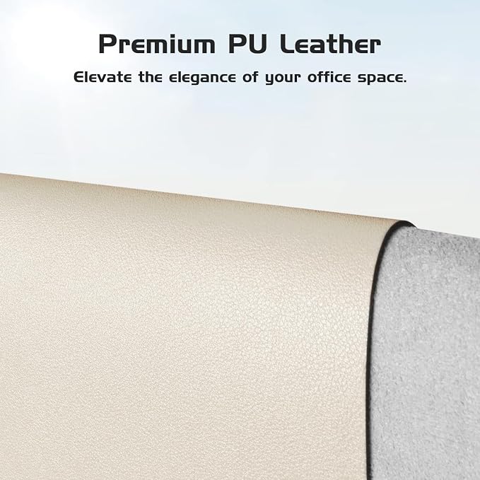Aothia Leather Desk Pad Protector, Office Desk Mat, Large Mouse Pad, Laptop - Image 2