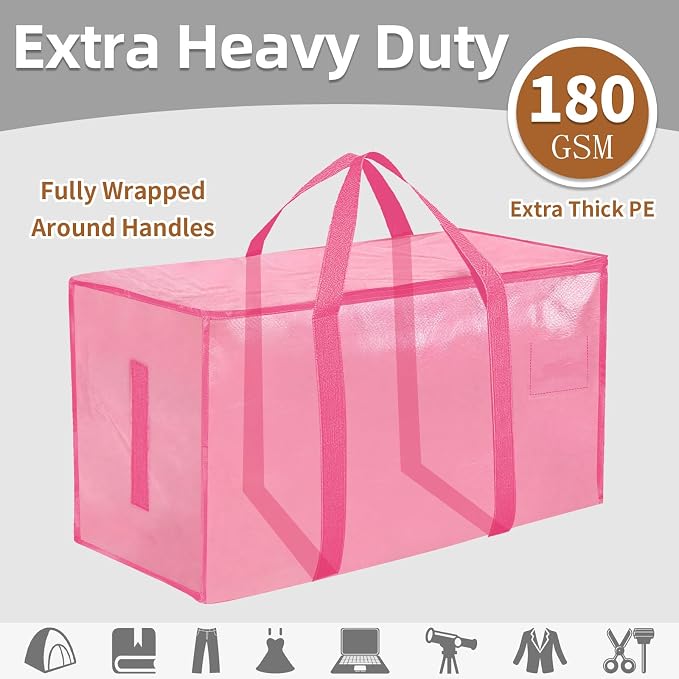 6 Pack-Extra Large Heavy Duty Moving Bags - Image 2