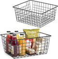 Kitchen Wire Baskets Farmhouse Decor Metal Food Storage Organizer, Household by Aeggplant