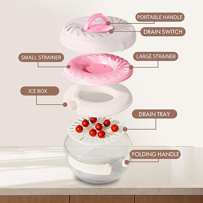 2025 New Upgrade Large Fruit Washing Bowl - Image 2