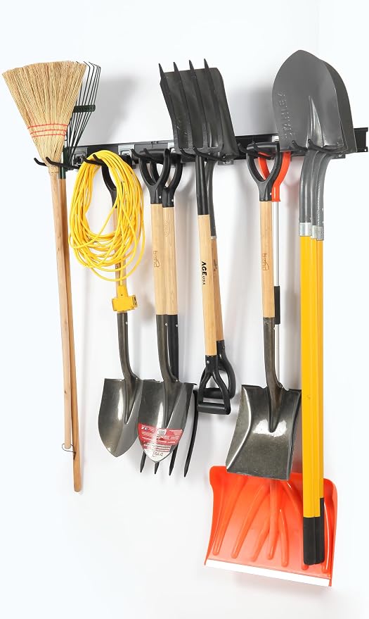 Garage Organization Wall Mount, 96inch Garden Tool Organizer - Image 7