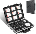 JJC 45 Slots Memory Card Case for 30 Micro SD and 15 SD Cards by JJC