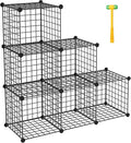 TUMUCUTE Wire Cube Storage Organizer, Metal Storage Shelves Bookshelf, by Worththetrustofeverycusto