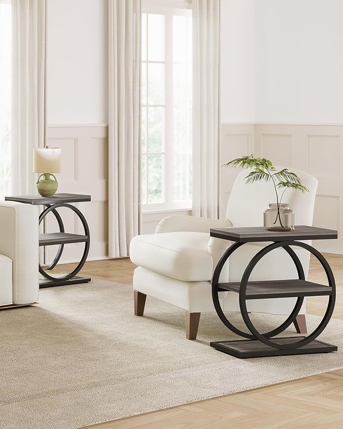 LITTLE TREE End Table Set 2, Side Table - Image 7
