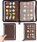 Enamel Pin Display Book Pin Collection Binder Holder Trading Book by LIQALU