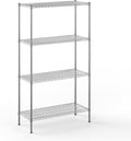 18" Deep x 42" Wide x 74" Height Wire Shelving Kit | 4-Tier | NSF Commercial by Regal+Altair